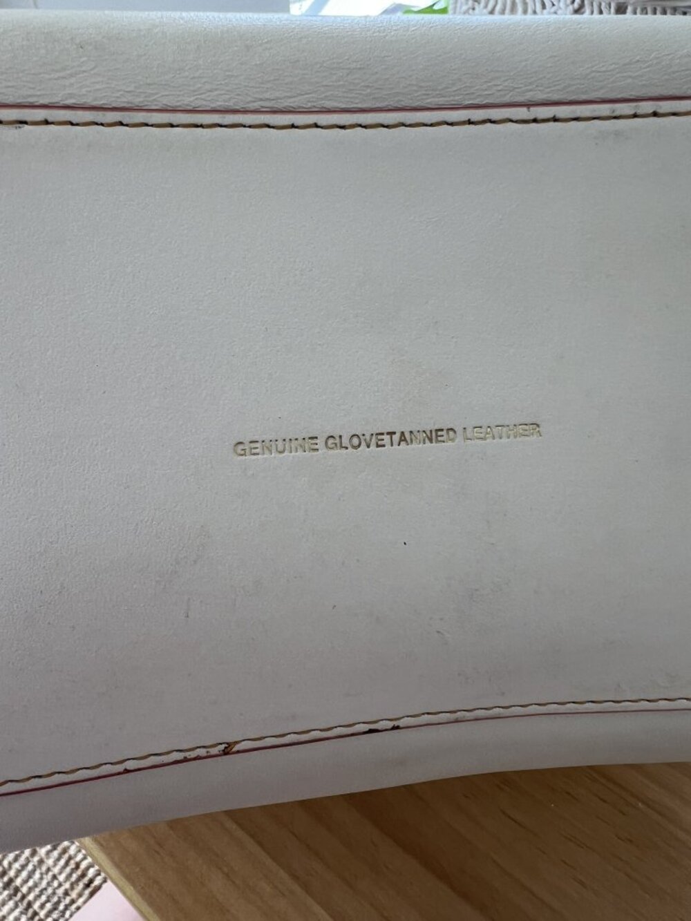 Coach 1941 Rogue 30 Car Sequin Coupe Chalk Cream White Purse 20315 Authentic - Picture 15 of 16